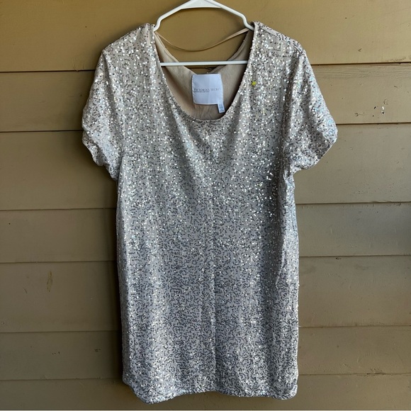 Victoria's Secret Supermodel Essentials Sequin Oversized Mini Dress - Size XS - Picture 1 of 5